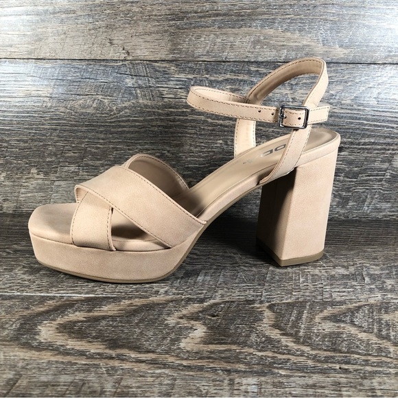 Soda Shoes - WOMEN'S CHUNKY BLOCK HEEL (SLOPE-H)